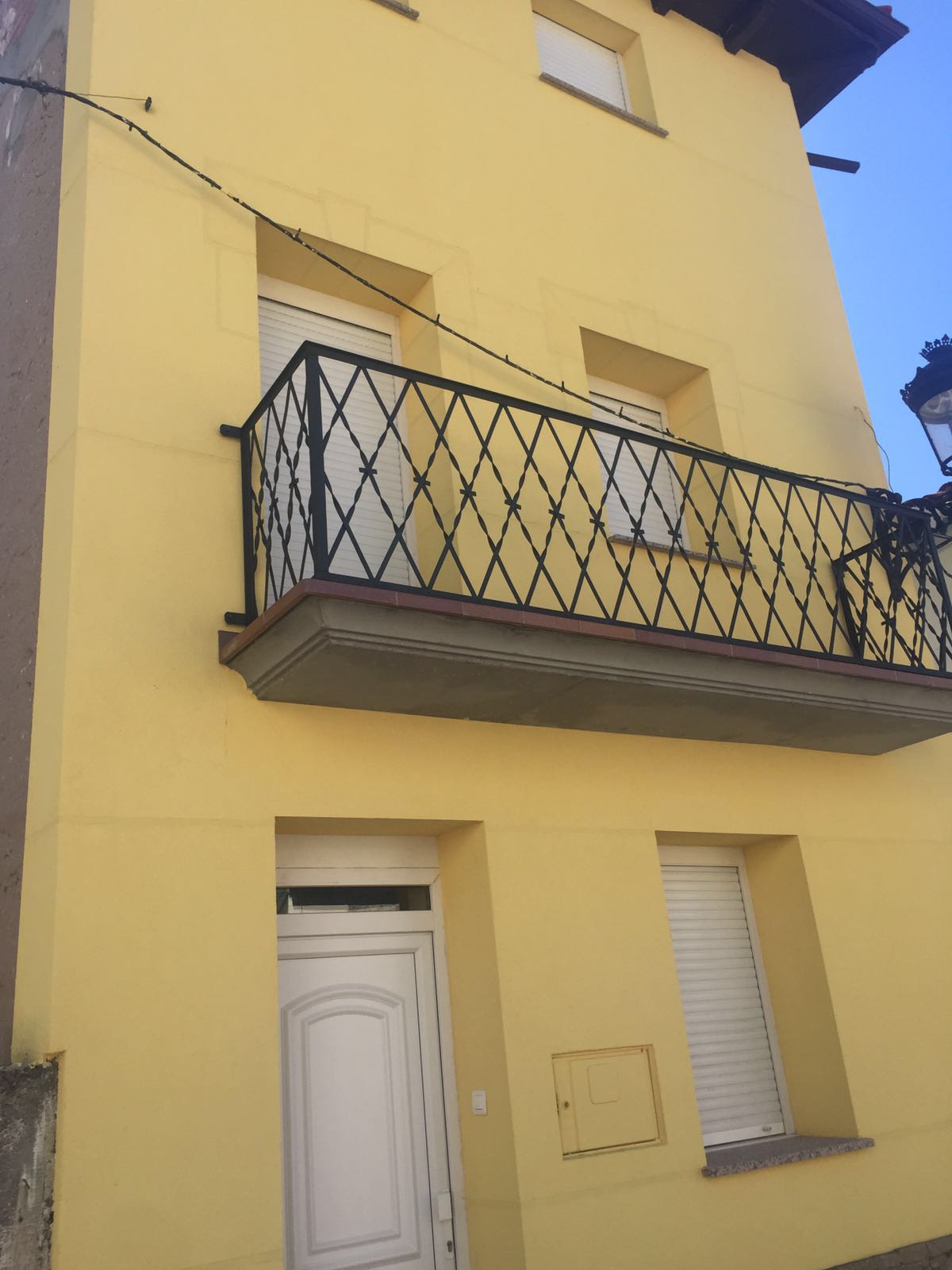 rehabilitación fachada con sistema sate en Palencia